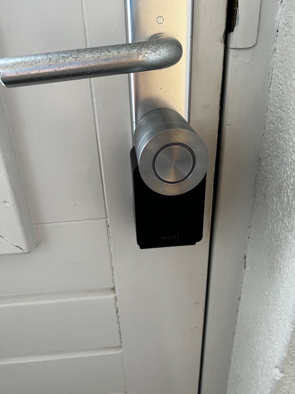 Nuki Smart Lock op deur